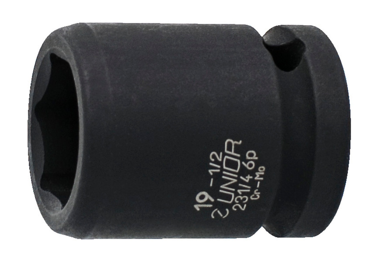 Головка торцевая ударная 6-гранная 1/2" - 32mm UNIOR 605548