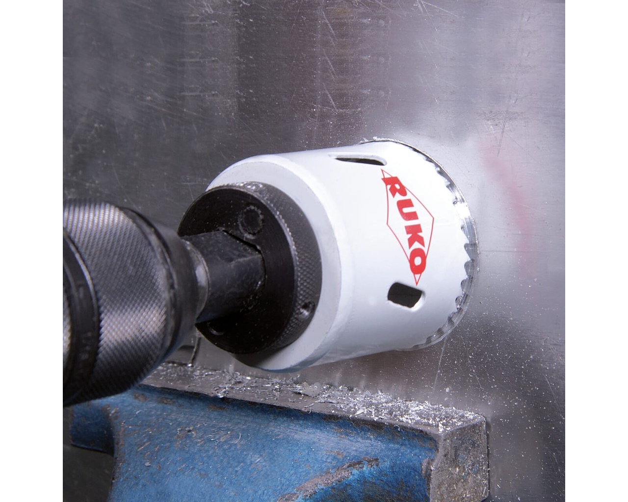 Коронка биметаллическая 102mm HSSE-Co 8 RUKO 126102