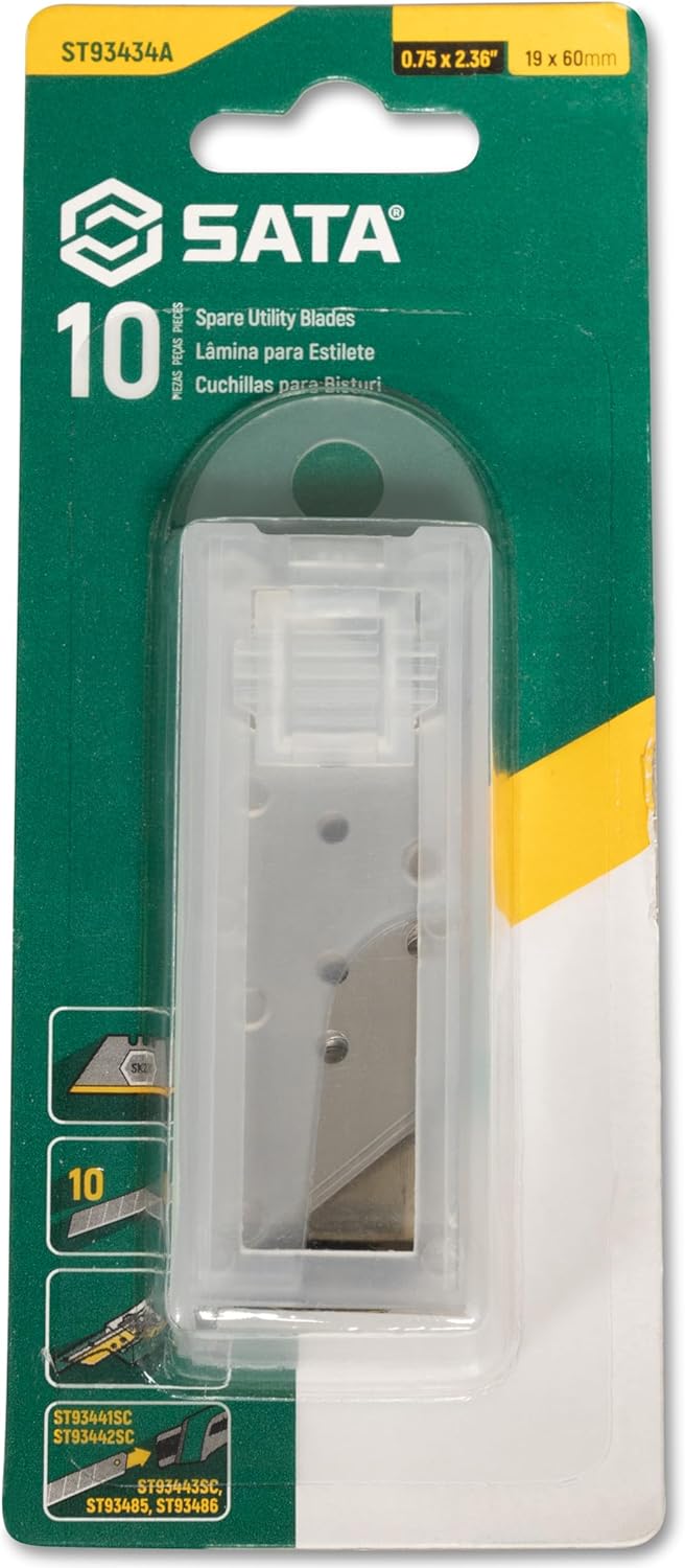 Набор сменных лезвий SK2 для ножа (10 шт.) SATA ST93434A