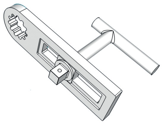 Упор скользящий 76-200mm RAD 25242