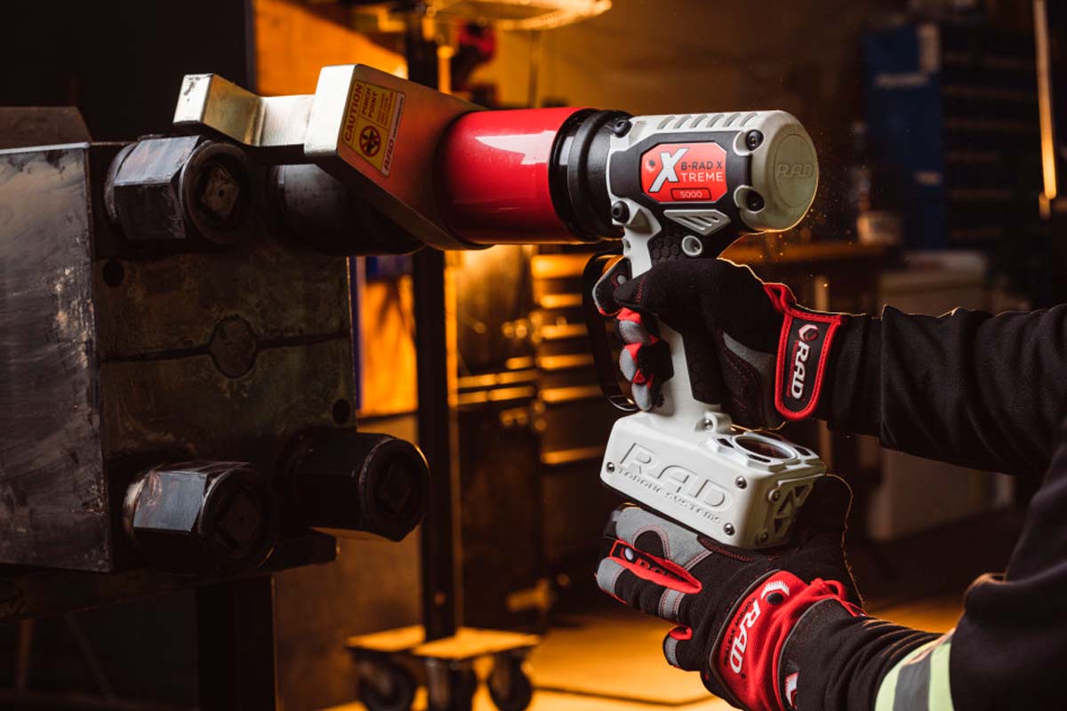 Гайковерт моментный аккумуляторный B-RAD X 7000 RAD 30657