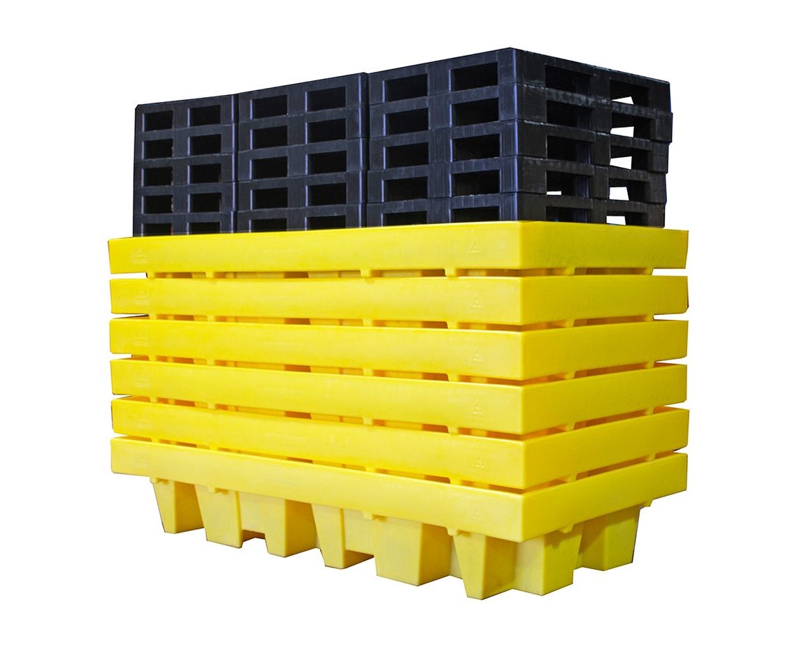 Поддон для еврокубов IBC 2 x 1000L 2560x1350x500mm ROMOLD BB2