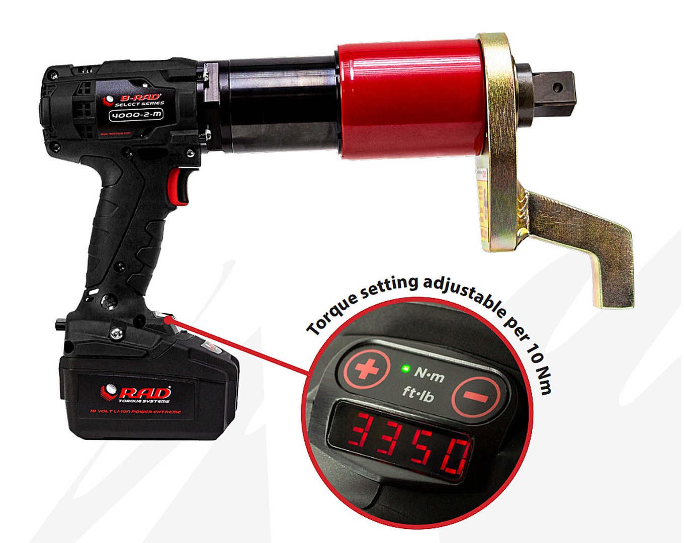 Гайковерт моментный аккумуляторный B RAD SELECT 4000-2 RAD 28271