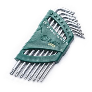 Набор имбусовых ключей TORX (8 предм.), SATA ST09701