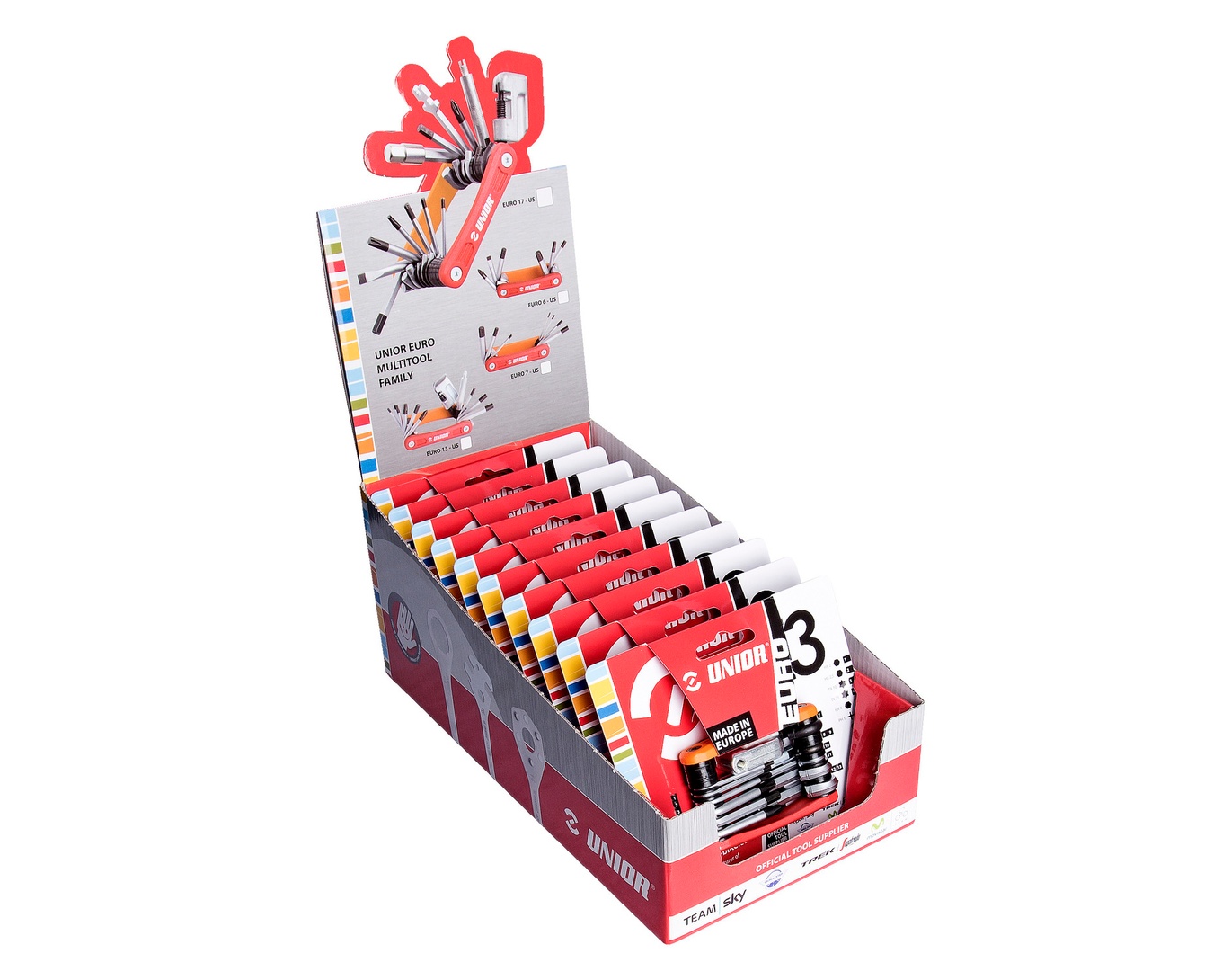 Мультитул EURO13 RED UNIOR 625902