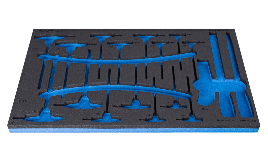 Набор ключей шестигранных с Т-образной рукояткой 18пр в ложементе UNIOR 621393