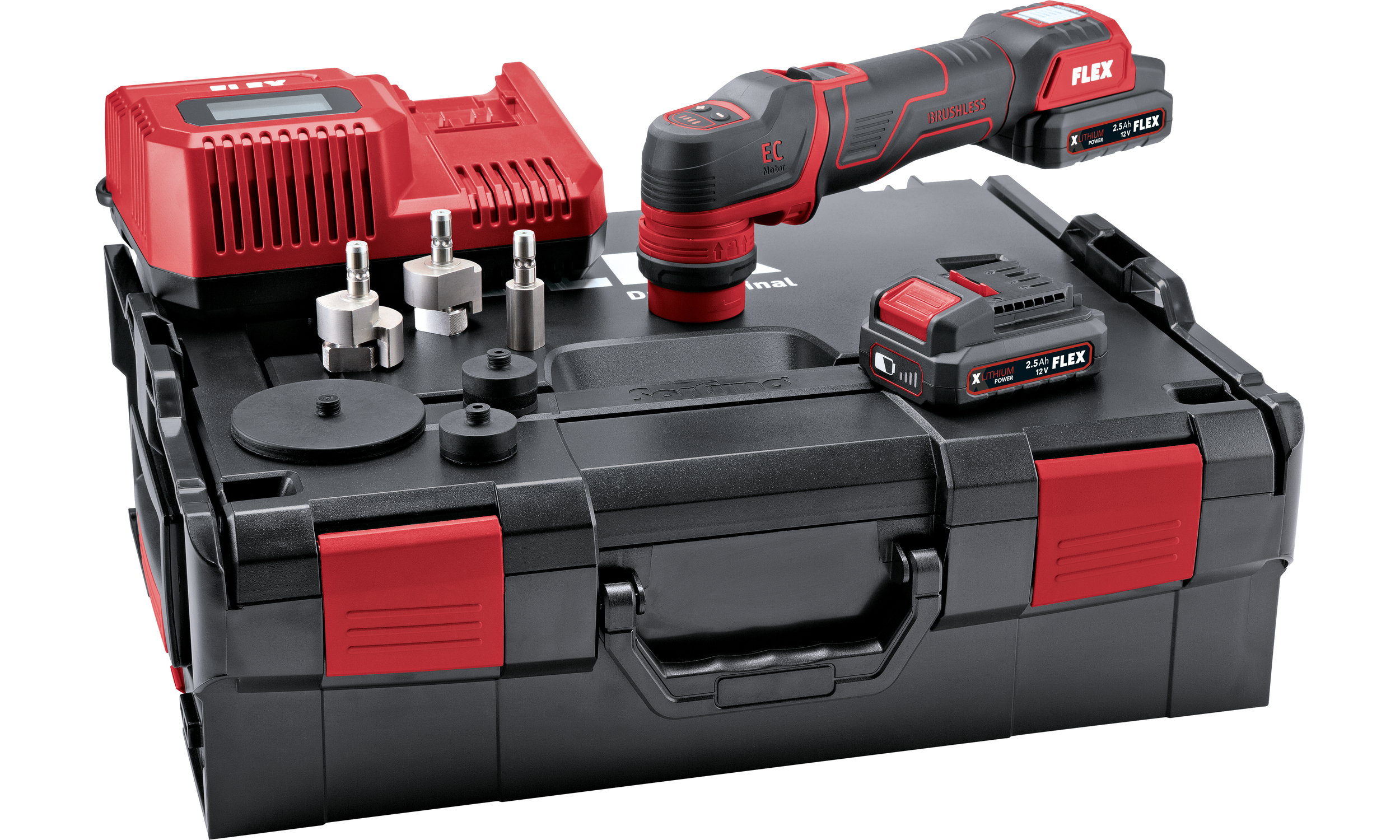Машина полировальная умная аккумуляторная PXE 80 12-EC/2.5 SET FLEX 532268