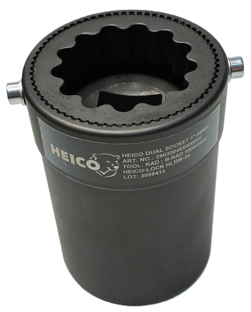Головка торцевая двойная 1" 46mm HEICO 290300465000005