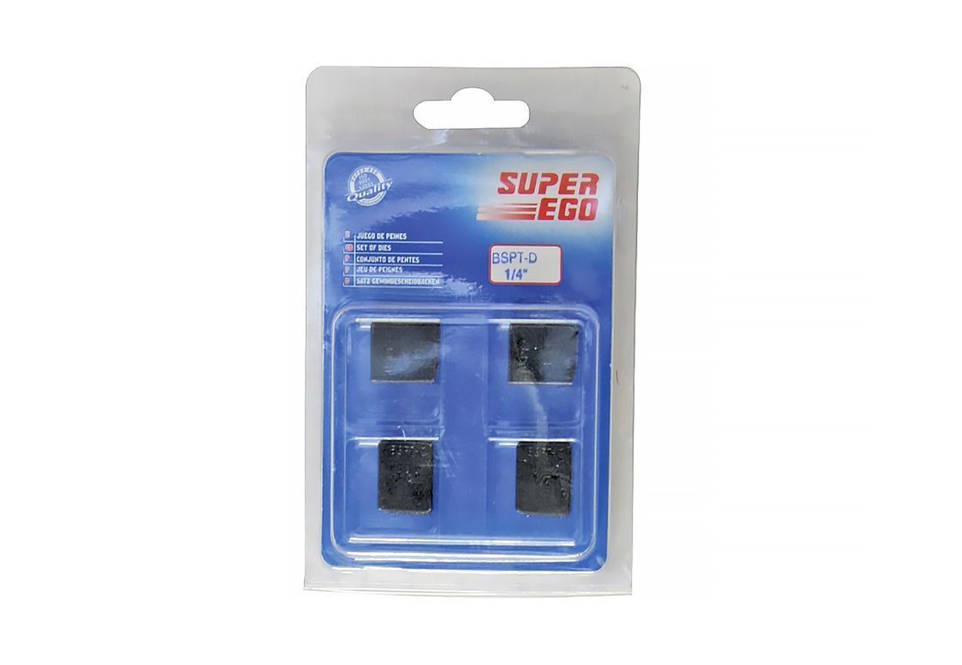 Комплект резьбонарезных ножей BSPT R 3/8" SUPER-EGO 6003D4000