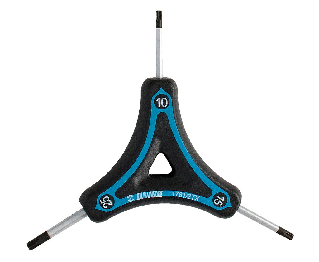 Ключ трехсторонний TORX 10-15-25мм. UNIOR 624029