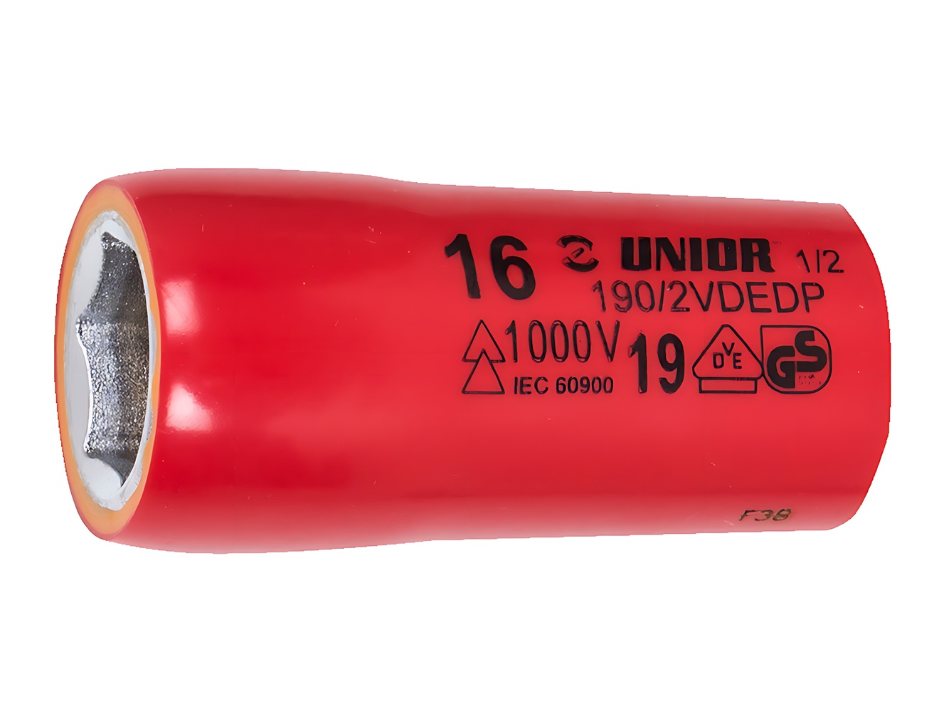 Головка торцевая изолированная 1/2" 13mm 1000V UNIOR 612198 