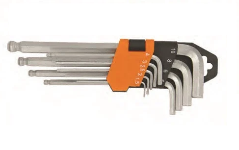 Набор шестигранников 1,5-10mm 9шт. X-Spark 4304-9