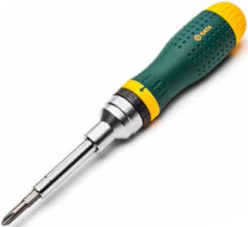 Отвертка с трещоткой (19-in-1) SATA ST09350