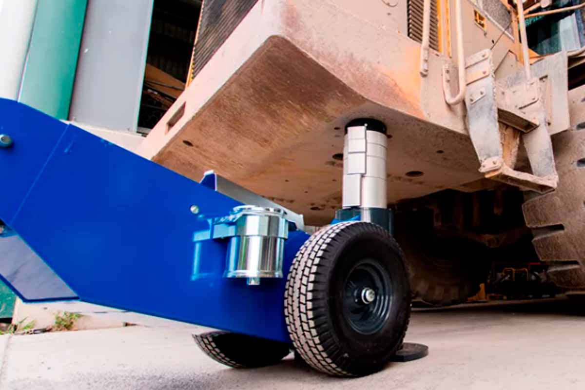 Домкрат пневмогидравлический 100-1L  AC Hydraulic 4495100