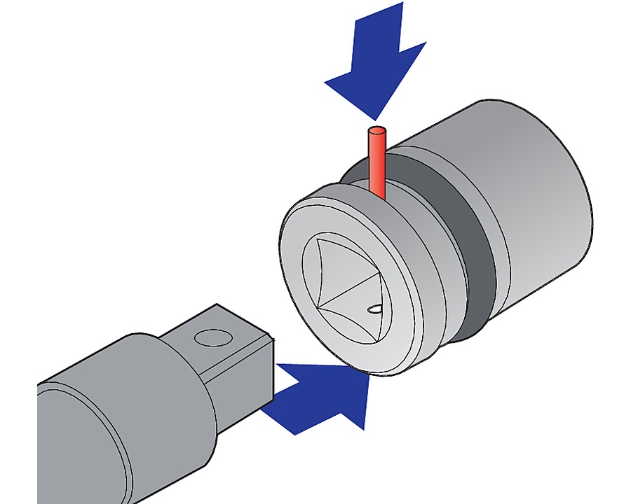 Головка торцевая ударная 1/2" 14mm UNIOR 603966