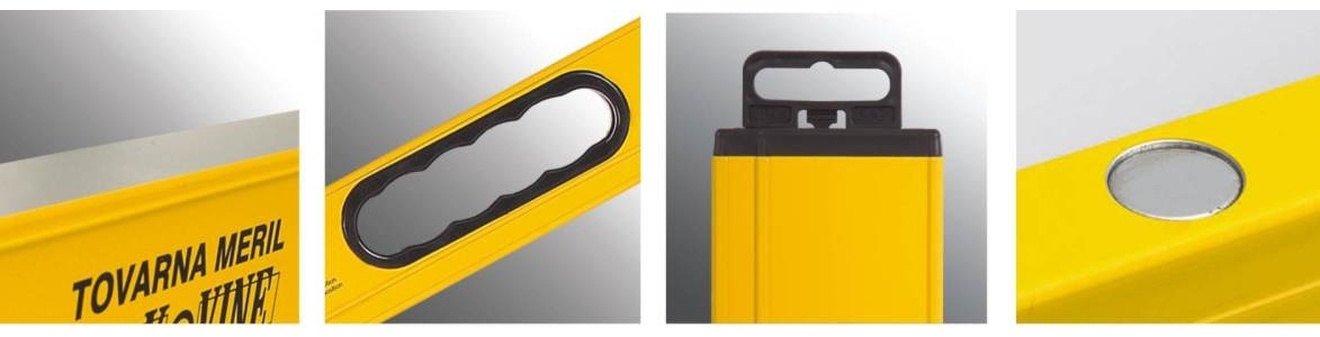 Уровень алюминиевый 120cm. Model EXACTA LAP 3 KOVINE 1331756