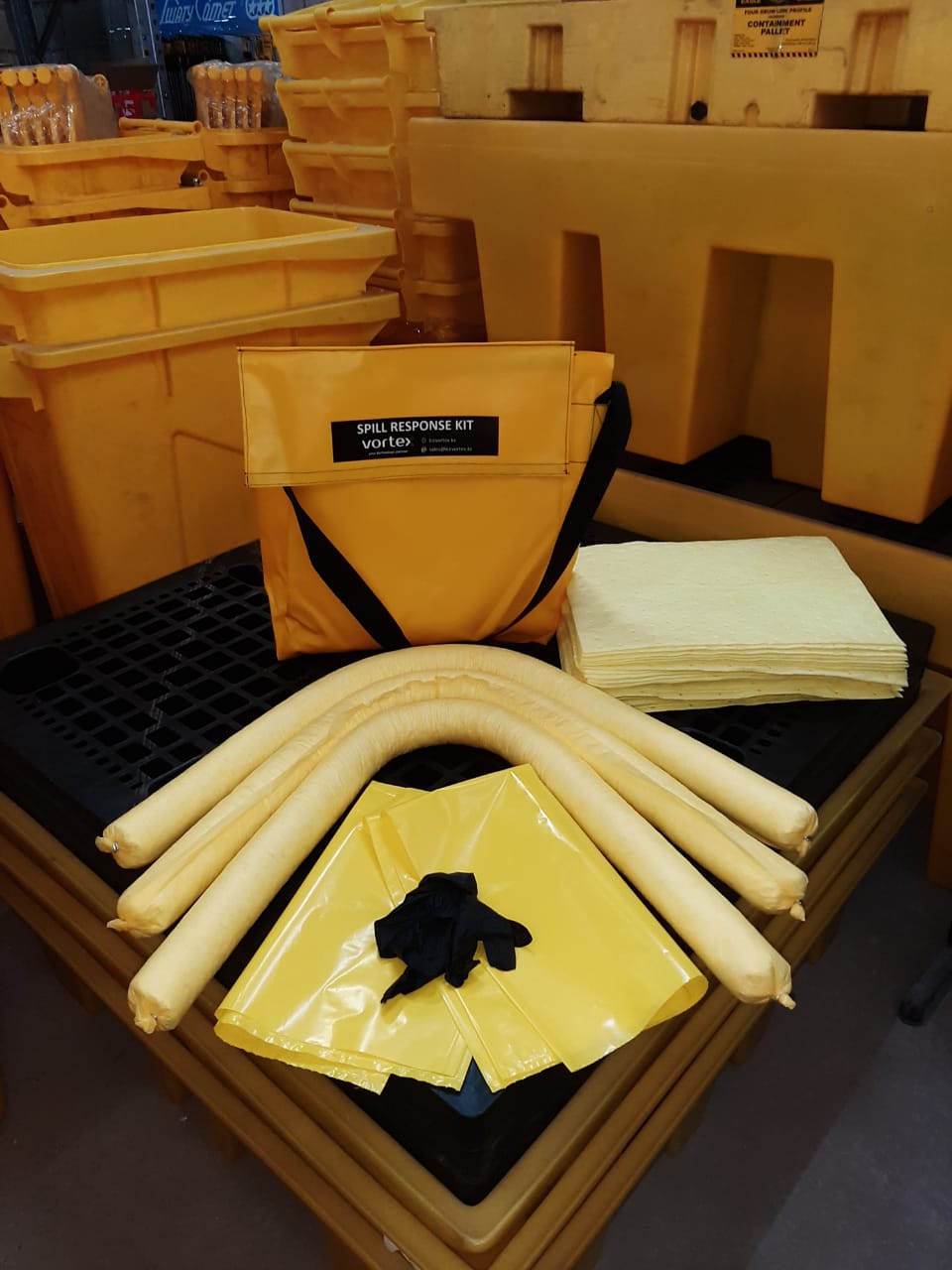 Набор для ликвидации разливов VORTEX Chemical 50L C50SK
