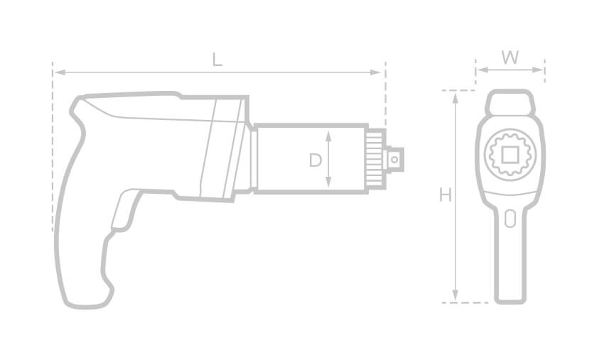 Гайковерт моментный сетевой V-RAD SELECT 2000 RAD 25634