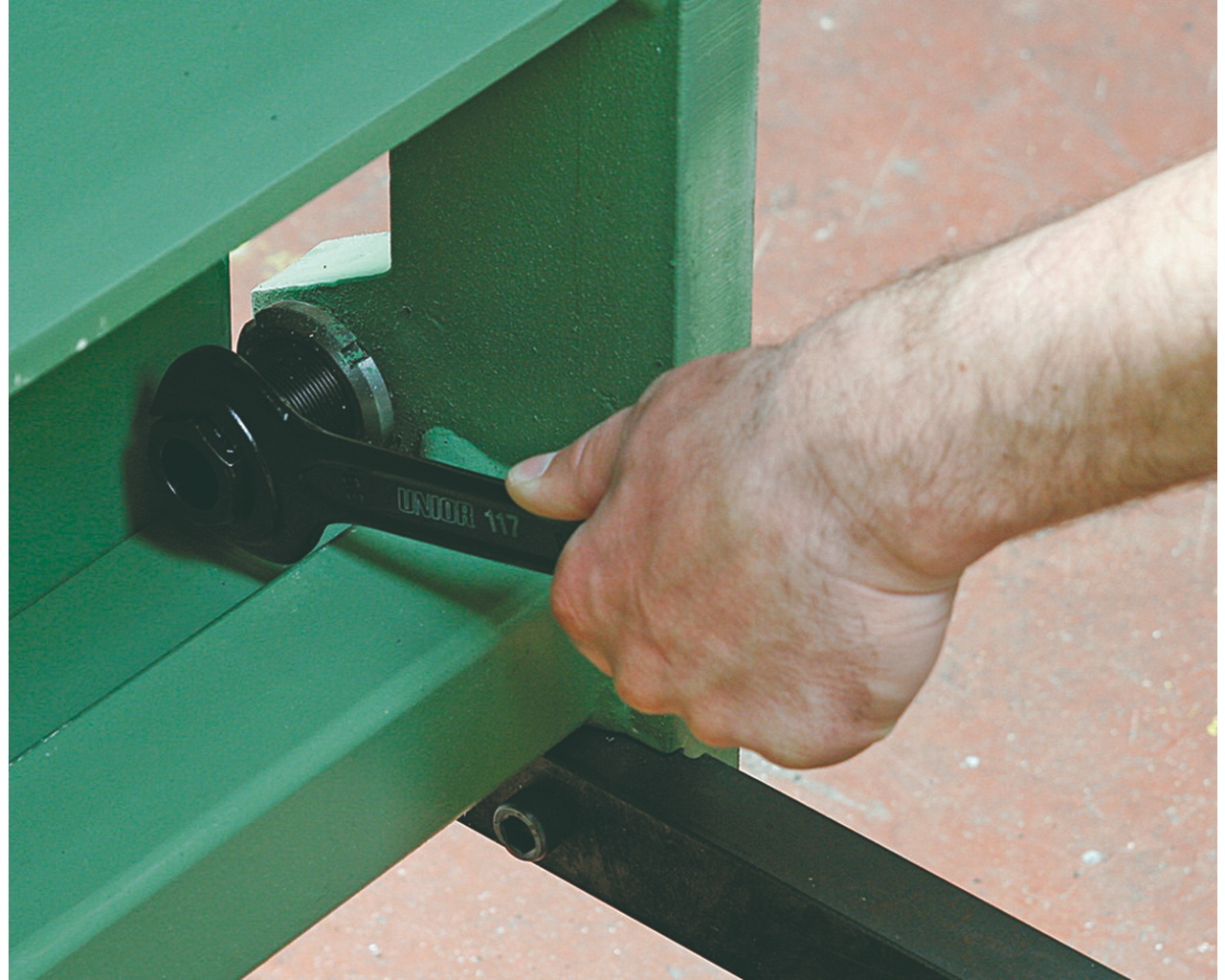 Ключ рожковый односторонний фосфатированный 13mm Unior 615263