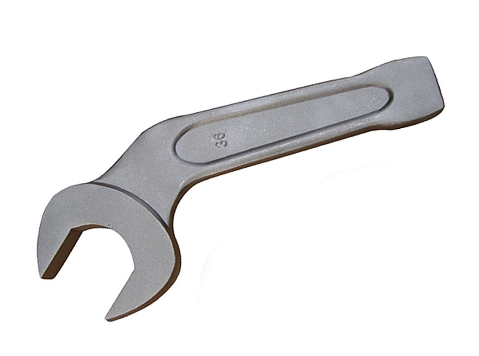 Ключ рожковый ударный изогнутый 36 mm X-Spark 3304A-36