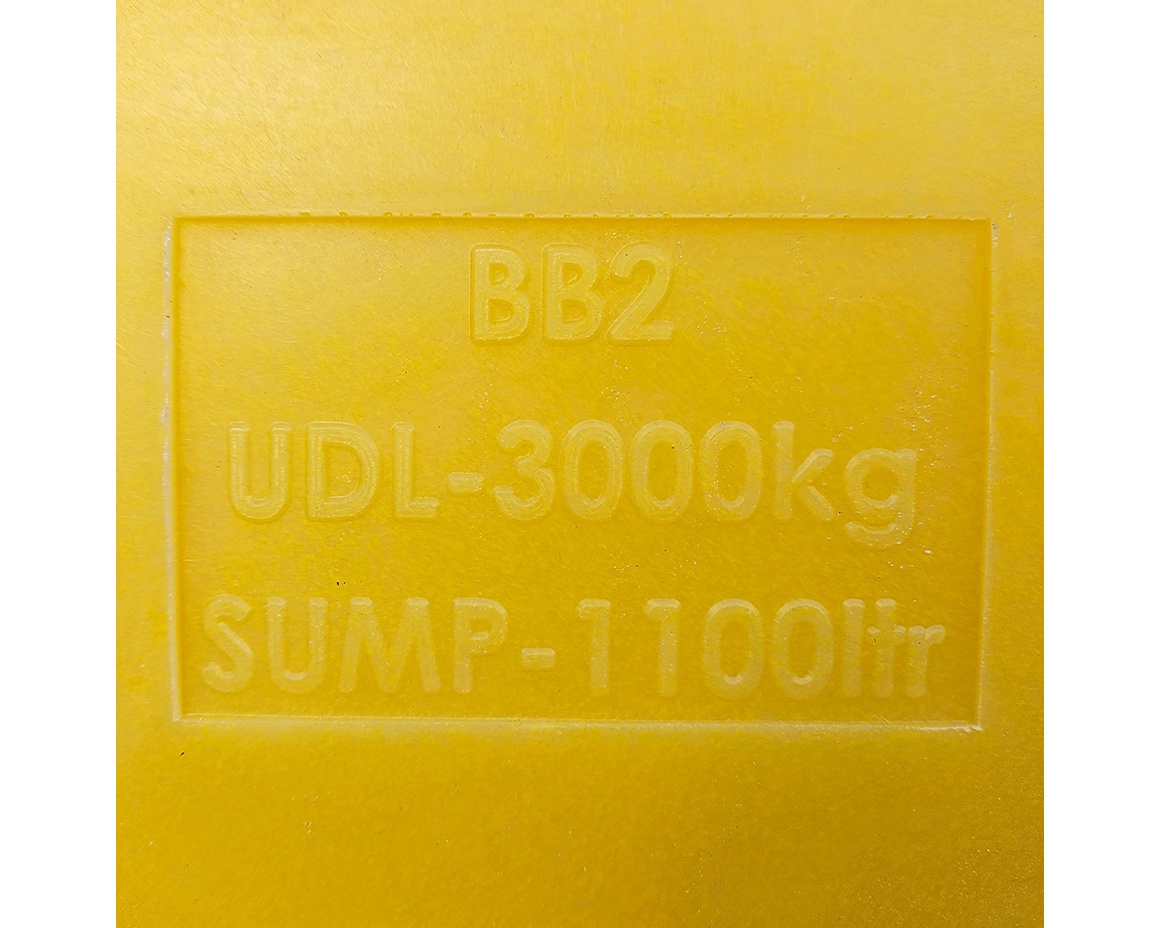 Поддон для еврокубов IBC 2 x 1000L 2560x1350x500mm ROMOLD BB2