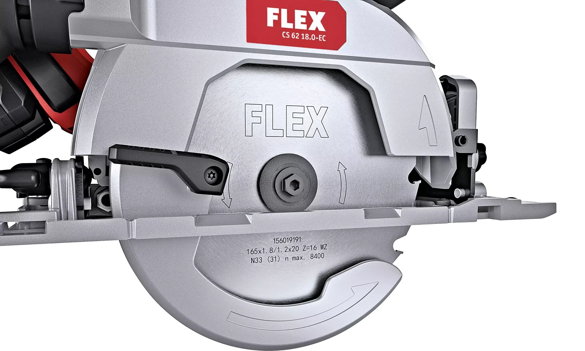 Пила циркулярная аккумуляторная FLEX CS 62 18.0-EC/5.0 Set 454028