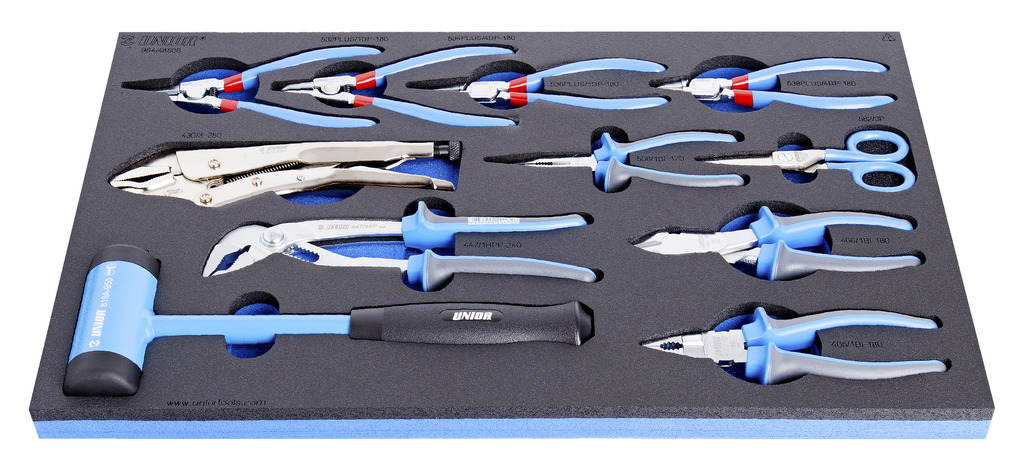 Набор шарнирно-губцевого инструмента 11пр. 964/27SOS UNIOR 623989