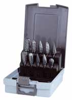Набор твёрдосплавных борфрез  в пластиковом кейсе RUKO 116003RO