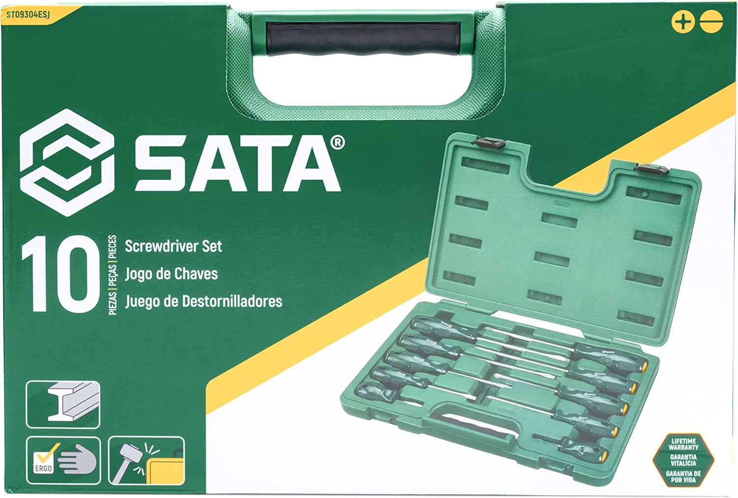 Набор отверток комбинированных 10пр SATA ST09304ESJ