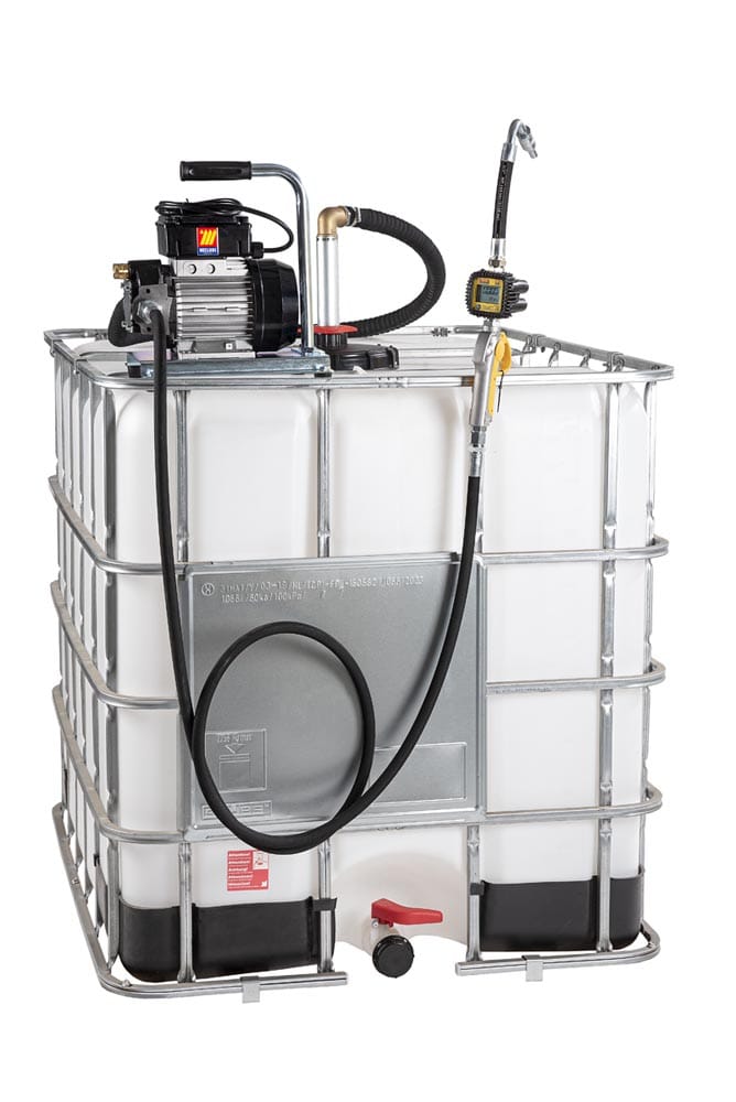 Набор для раздачи масел c насосом 220V из IBC контейнеров и бочек 180-220L MECLUBE 022-3560-000