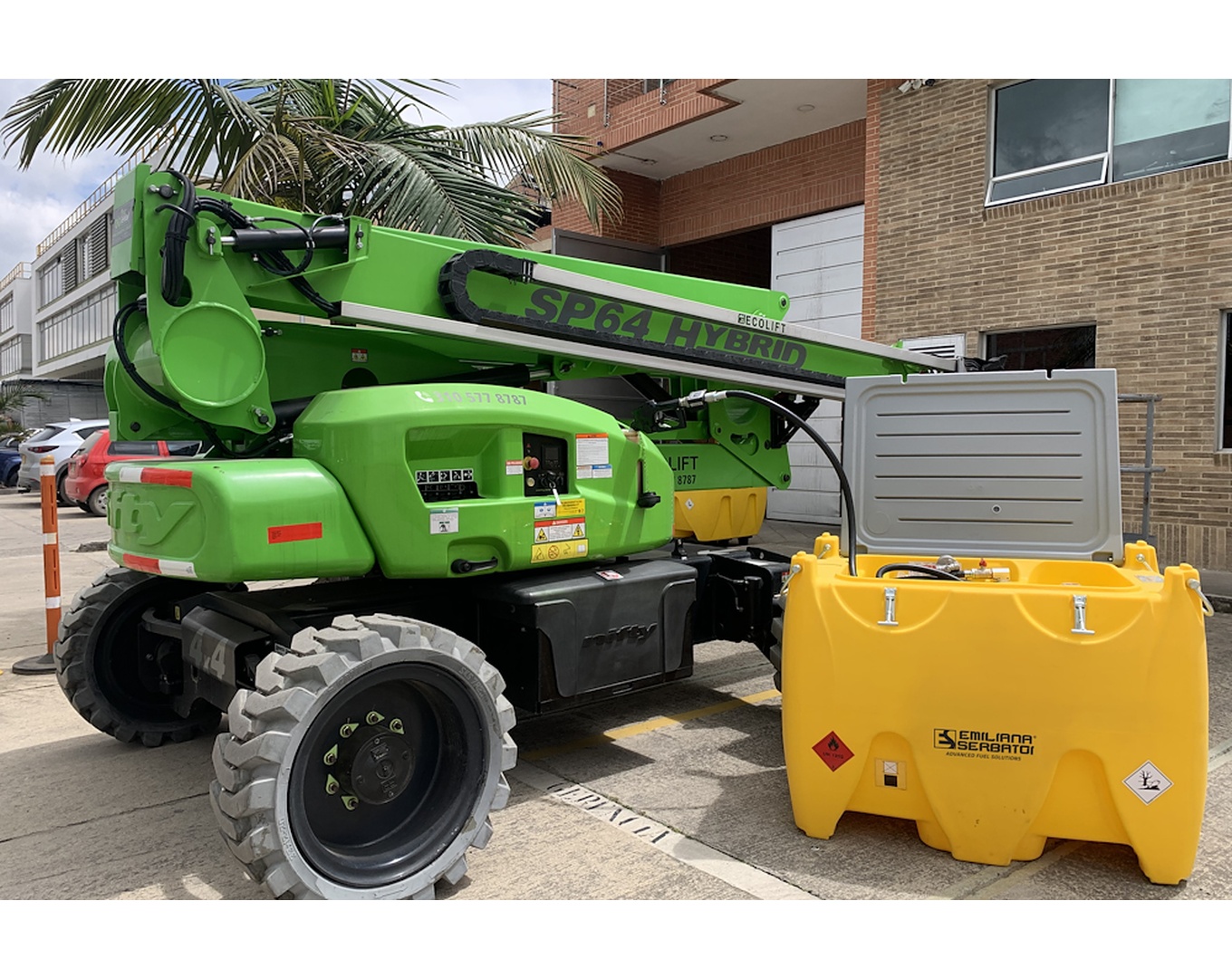 Резервуар для дизельного топлива Emiliana Serbatoi Carrytank CTK600AC diesel