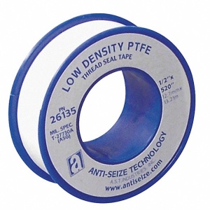 Фум-лента, ширина 3/4", длина 520", ANTI-SEIZE TECHNOLOGY 26150 (Grainger 3AB56)