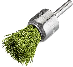 Щетка концевая D25x6 гофрированая проволока латунная OSBORN 0002509563