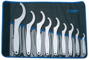 Набор ключей для круглых шлицевых гаек в сумке UNIOR 615156