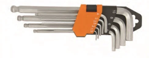 Набор шестигранников 1,5-10mm 9шт. X-Spark 4304-9