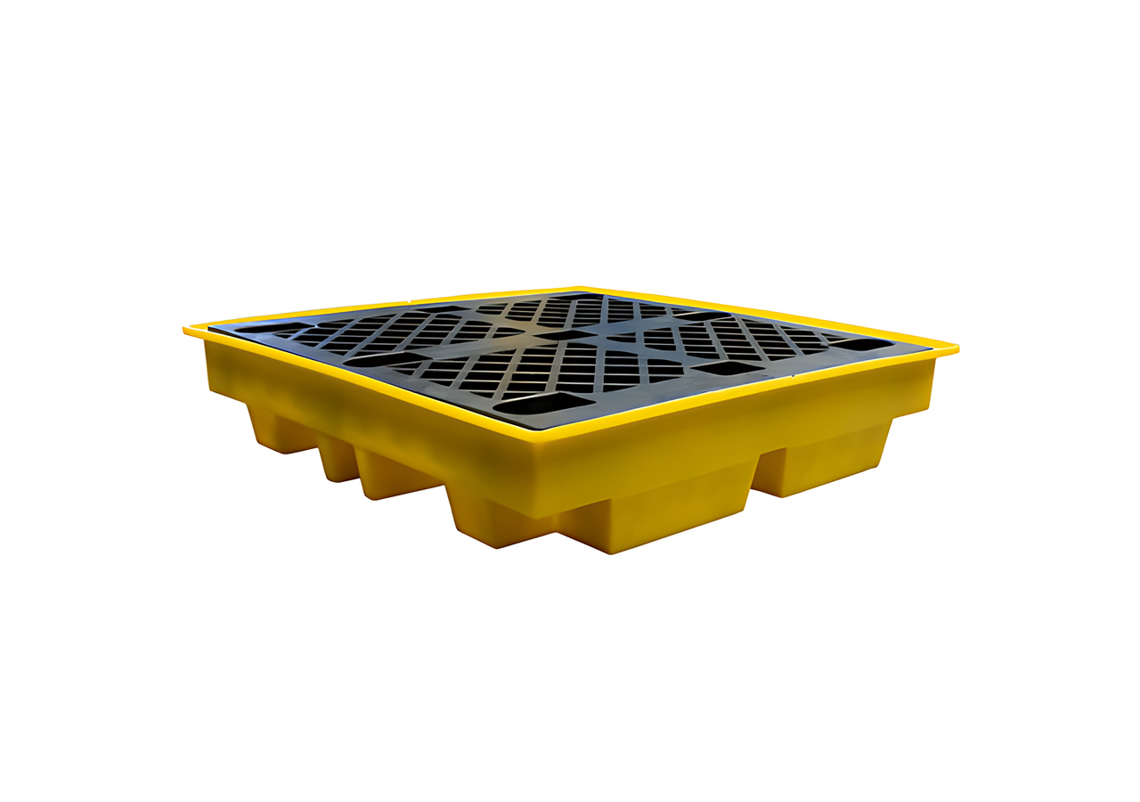 Поддон для бочек 4 x 205L 1285x1285x275mm ROMOLD BP4L