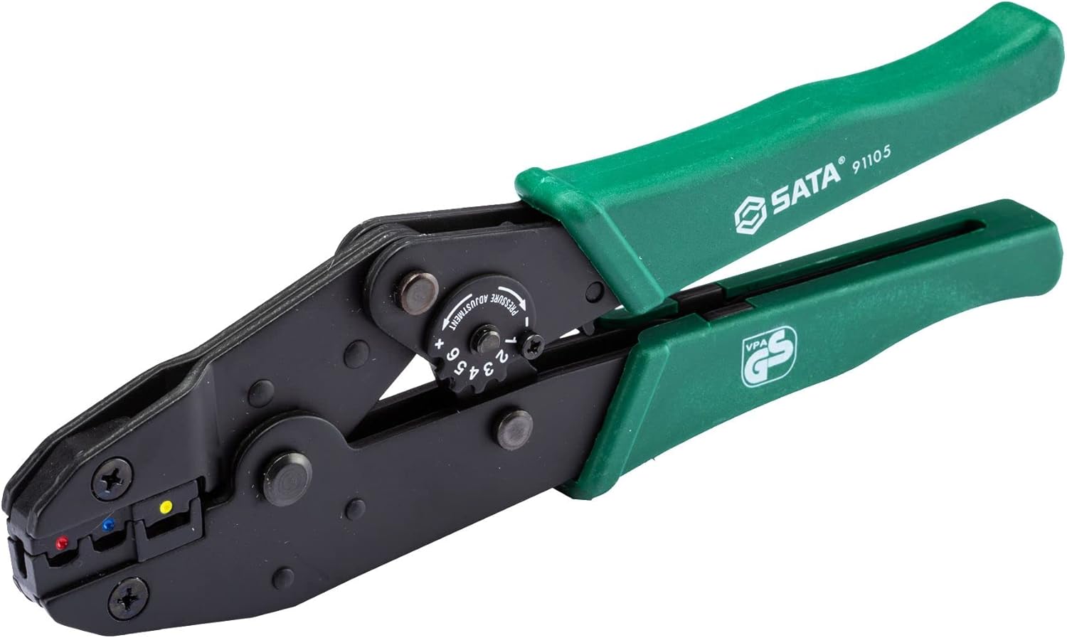 Клещи обжимные для изолированных наконечников 0,5-6 кв.мм. SATA ST91105ST