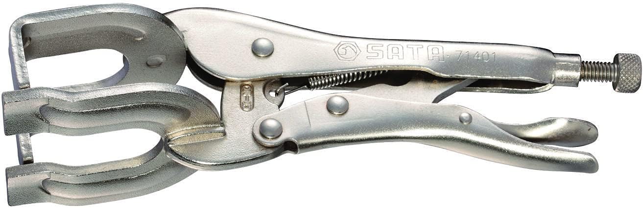 Плоскогубцы для фиксации сварочных зажимов SATA 9", арт. ST71401SC