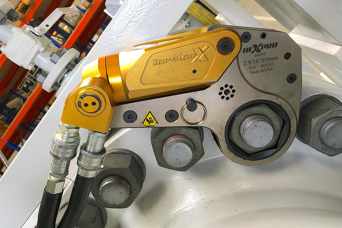 Ключ гидравлический кассетный 19 - 60 mm 220 - 2,324 Nm HEXPRO TorsionX 2HP-B