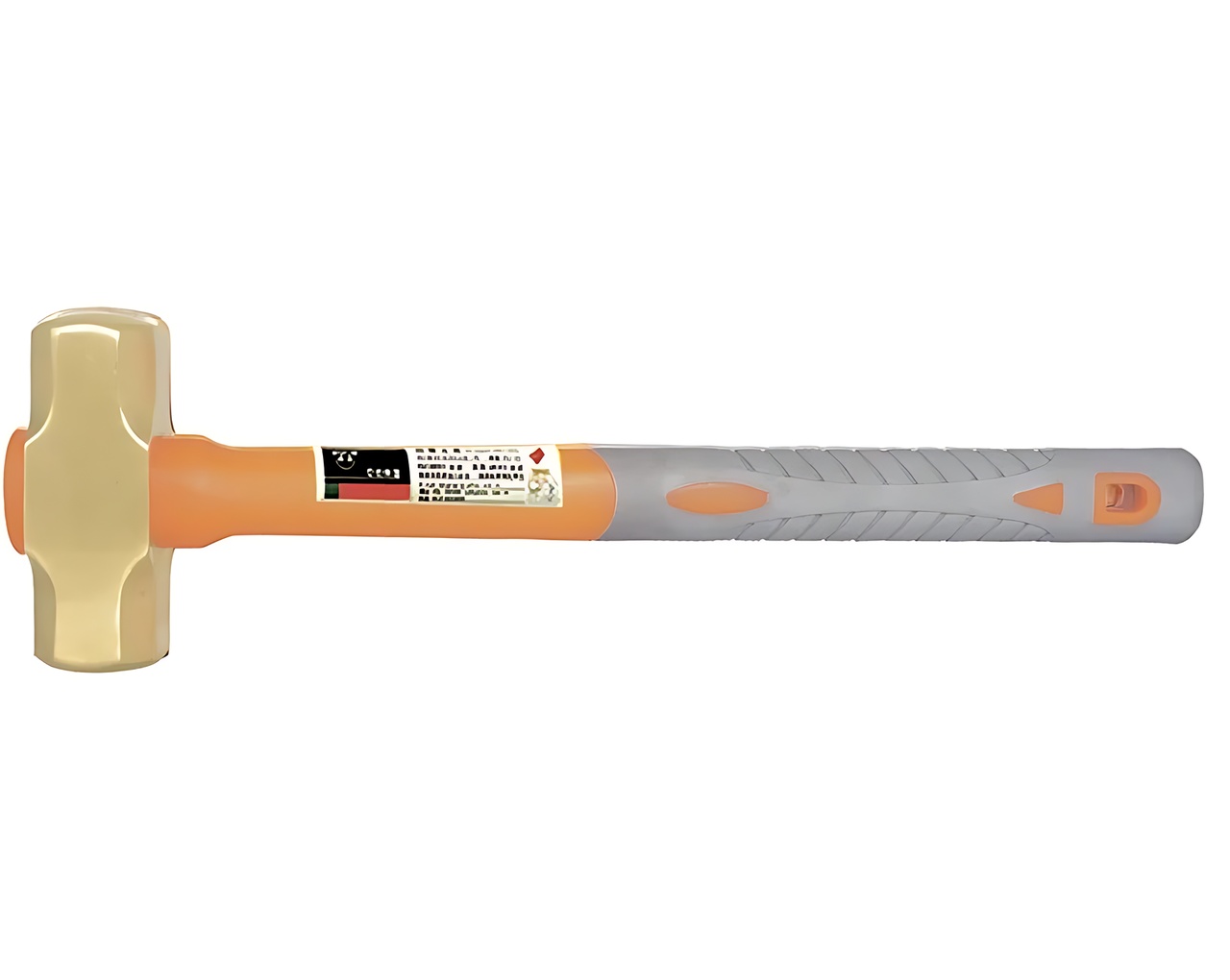 Кувалда с пластиковой ручкой 4500гр. Al-Br X-SPARK 192A-1024