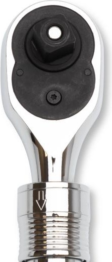Трещотка с быстросъемным приводом телескопическая 1/2", 300-440мм. SATA ST13992BU