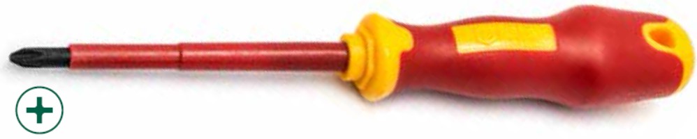 Отвертка фигурная T-Series VDE изолированная #3*150мм SATA ST61224SC