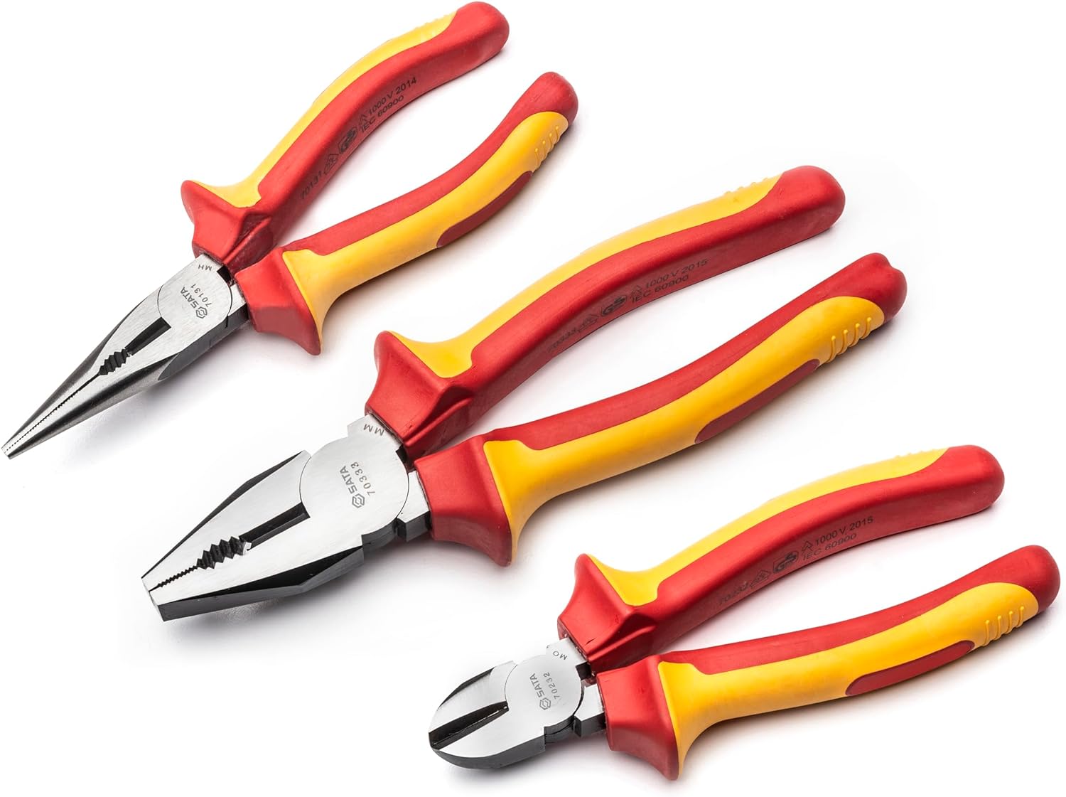 Набор плоскогубцев изолированных 3шт. SATA ST09261SJ