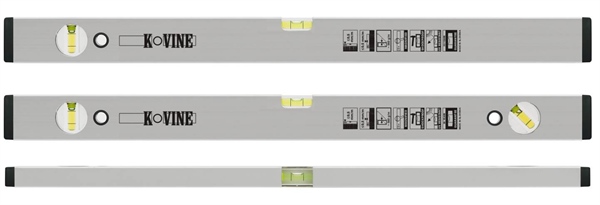 Уровень алюминиевый 120cm. Model LAGB2V KOVINE 1331593