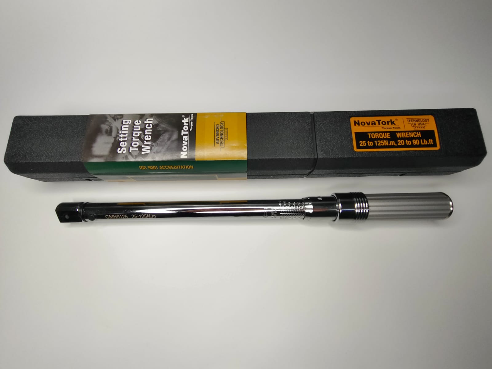 Ключ динамометрический 9x12mm 25-125Nm NovaTork GMH9125