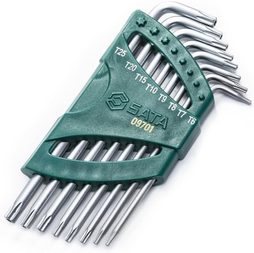 Набор имбусовых ключей TORX (8 предм.), SATA ST09701