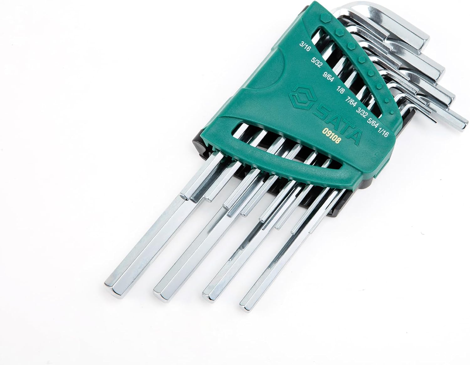 Набор имбусовых ключей 1/16-3/8" (12 пр.), SATA ST09108SJ