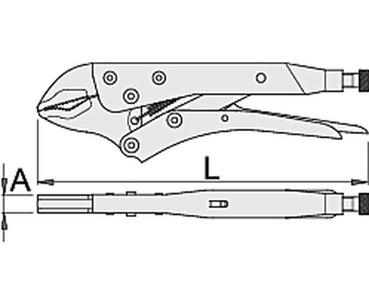 Тиски ручные универсальные 250мм. UNIOR 605206