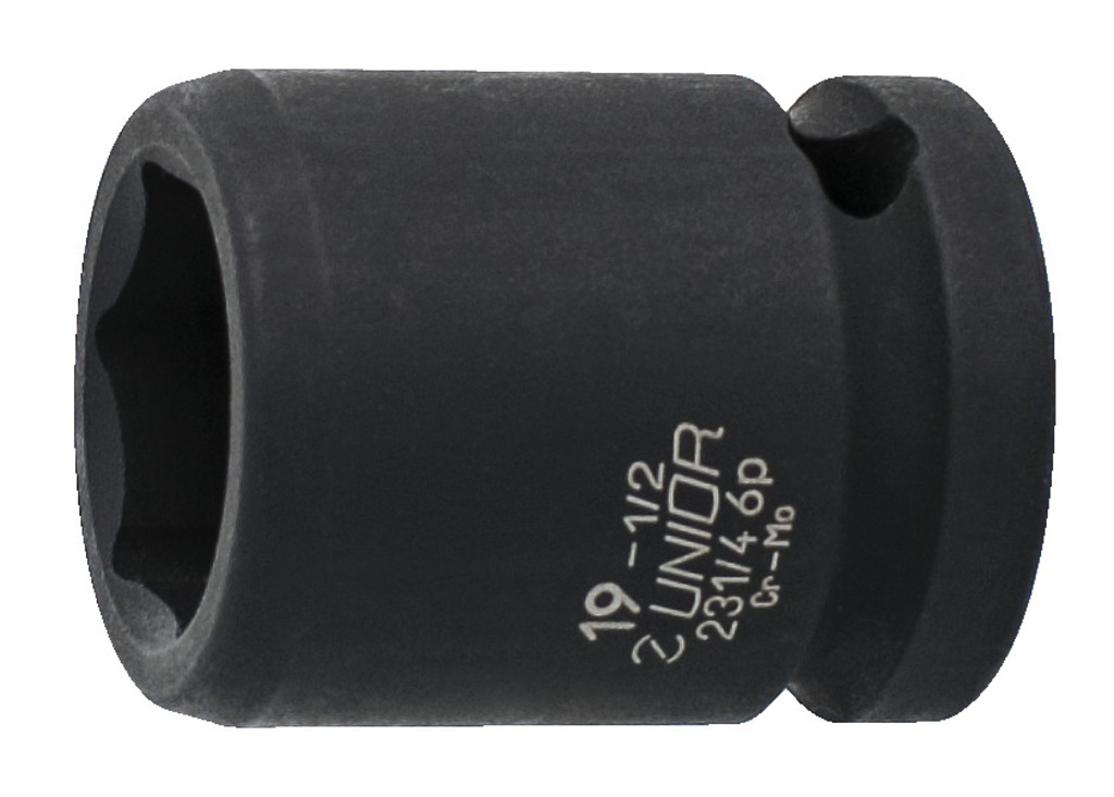 Головка торцевая ударная 1/2" 19mm UNIOR 603970