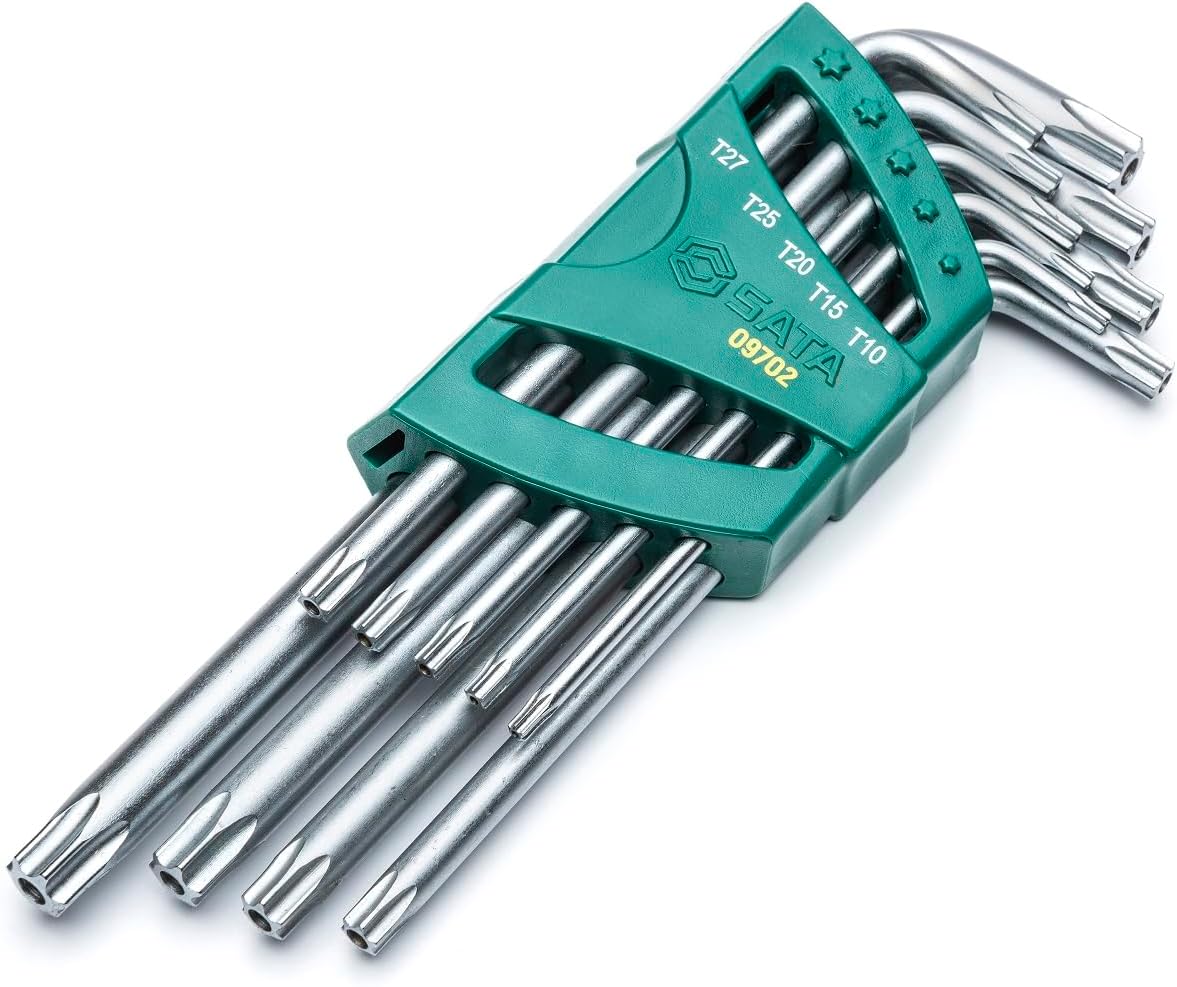Набор имбусовых ключей TORX 9 пр. SATA ST09702